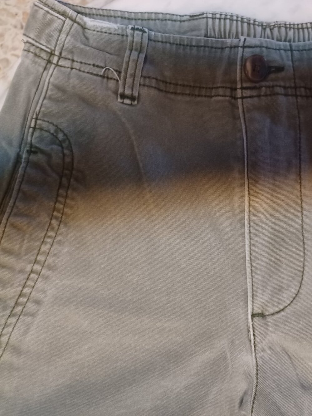 Old Navy Junior Women's Short Pants Small Green Khaki - Picture 2 of 6